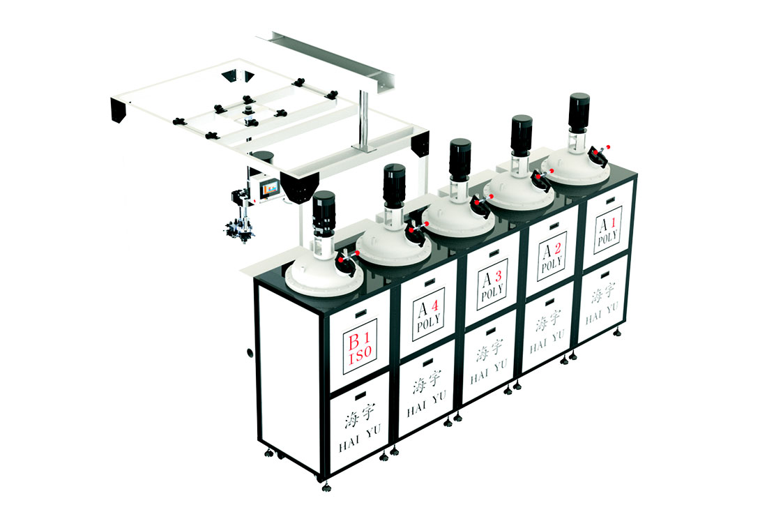 HY-P4I1-120MPolyurethane Foam Casting Machine